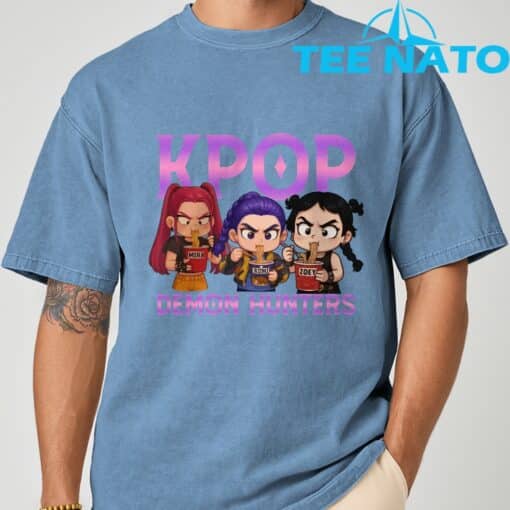 Kpop Demon Hunters Inspired, CHIBI T-Shirt - Image 7
