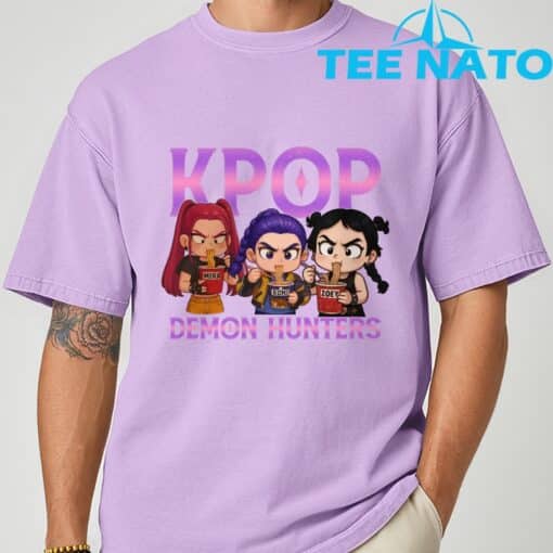 Kpop Demon Hunters Inspired, CHIBI T-Shirt - Image 5