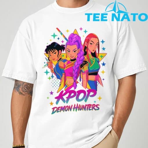 Kpop Demon Hunters Inspired, Pop Art T-Shirt