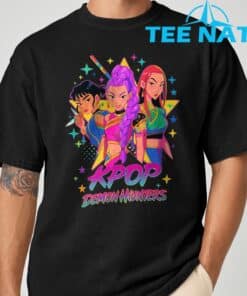 Kpop Demon Hunters Inspired Pop Art T Shirt 2
