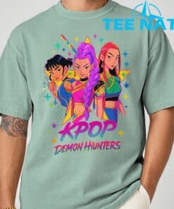 Kpop Demon Hunters Inspired Pop Art T Shirt 3