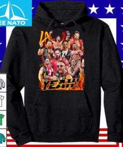 LA Knight Wrestling Collage Shirt3