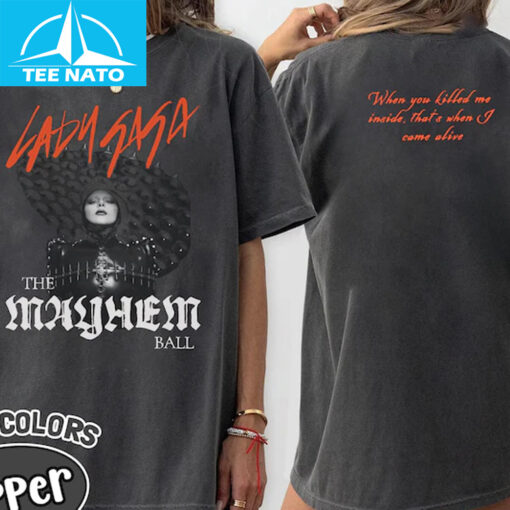 Lady Gaga 2025 Tour Shirt - Image 3