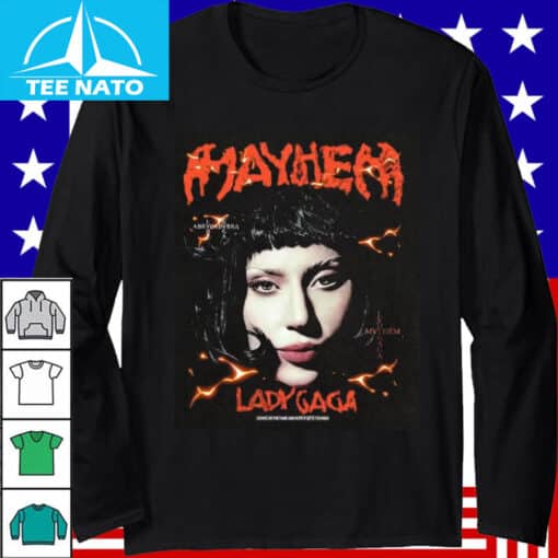 Lady Gaga Mayhem Tour 2025 Shirt - Image 3