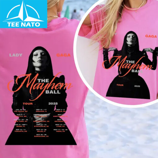 Lady Gaga Mayhem Tour Shirt - Image 3