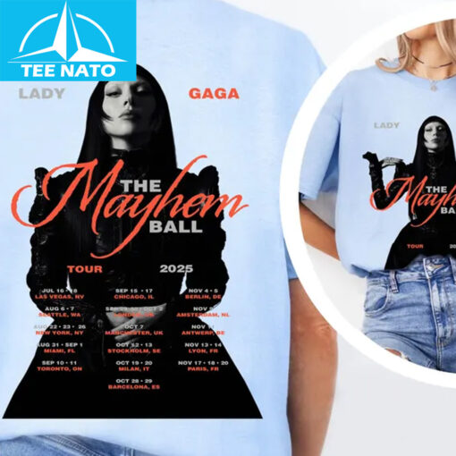 Lady Gaga Mayhem Tour Shirt - Image 4