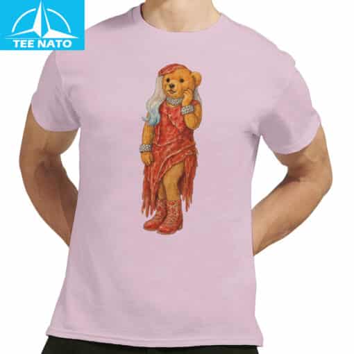 Lady Gaga Meat Dress Bear Shirt - Image 4
