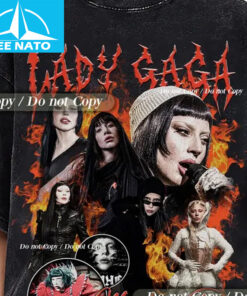 Lady Gaga The Mayhem Ball Concert Photo Collage Shirt