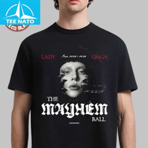 Lady Gaga The Mayhem Ball Tour 2025 - 2026 Shirt