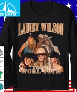 Lainey Wilson Whirlwind World Tour 2025 Shirt1