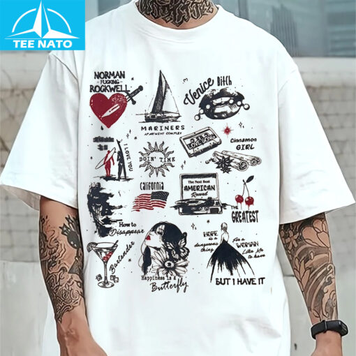 Lana Del Rey Norman Fucking Rockwell Venice Bitch Shirt - Image 3