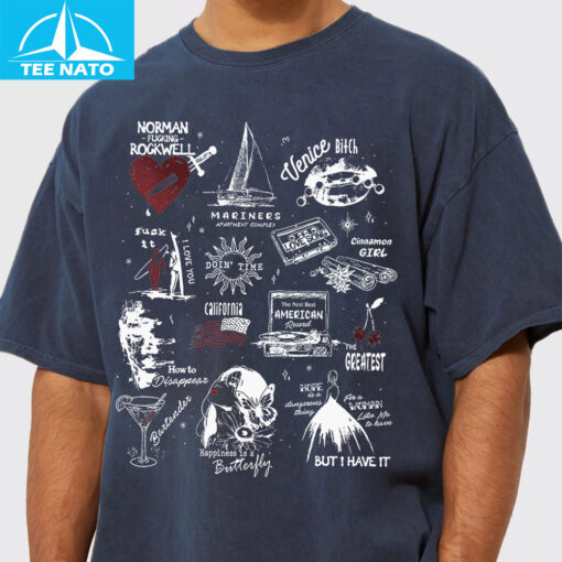 Lana Del Rey Norman Fucking Rockwell Venice Bitch Shirt - Image 5
