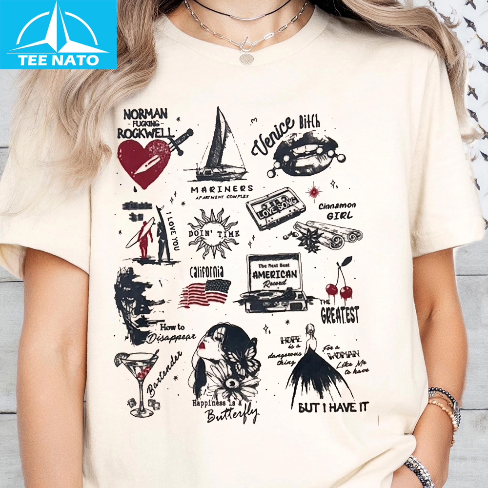 Lana Del Rey Norman Fucking Rockwell Venice Bitch Shirt