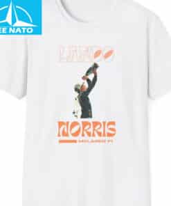 Lando Norris F1 Formula One Racing McLaren Retro Shirt