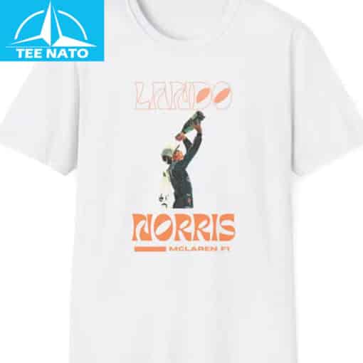 Lando Norris F1 Formula One Racing McLaren Retro Shirt