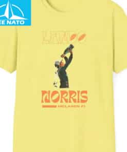 Lando Norris F1 Formula One Racing McLaren Retro Shirt3