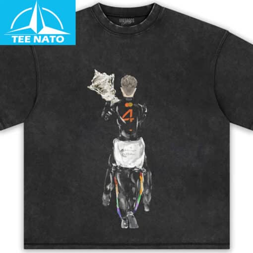Lando Norris F1 Racing Champion Graphic Shirt - Image 2