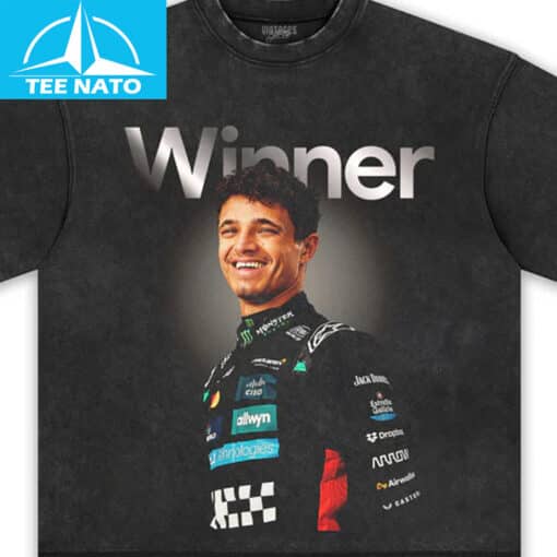 Lando Norris F1 Winner Shirt - Image 2