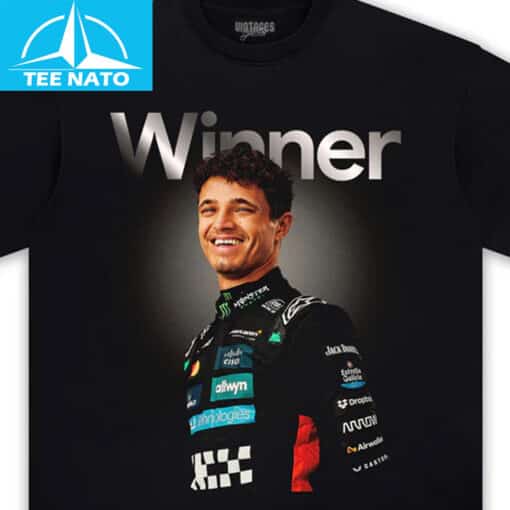 Lando Norris F1 Winner Shirt - Image 3