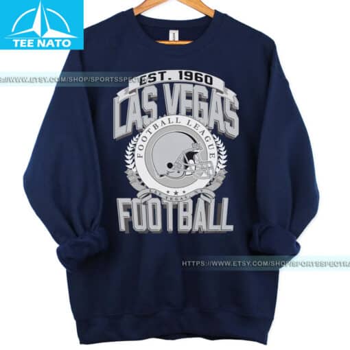 Las Vegas Football Vintage Shirt - Image 4