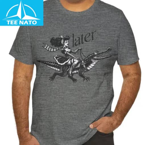 Styled Later Alligator Shirt