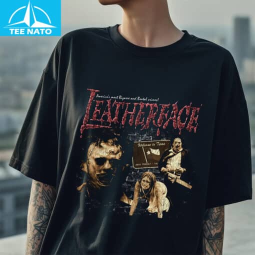 Leatherface The Texas Chainsaw Massacre Shirt - Image 3