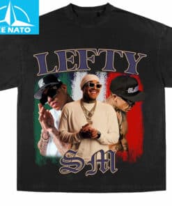 Lefty Sm Mexican Rapper Photo Collage Graphic Shirt1