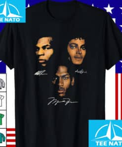 Legends Mike Tyson Michael Jackson Michael Jordan Signatures Shirt3