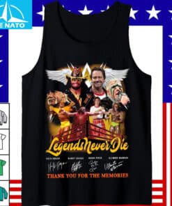 Legends Never Die Wrestling Superstars Thank You For The Memories Shirt4