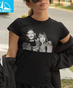 Lemmy and Ozzy Osbourne Middle Finger Iconic Rock Shirt4