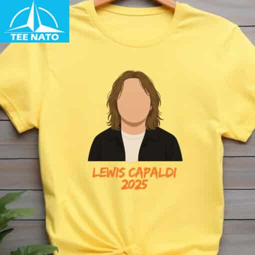 Lewis Capaldi 2025 Tour Shirt - Image 2