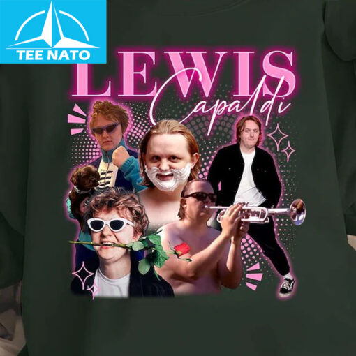 Lewis Capaldi Y2K Bootleg Shirt - Image 3