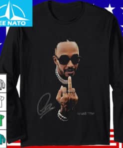 Lewis Hamilton Middle Finger Shirt1