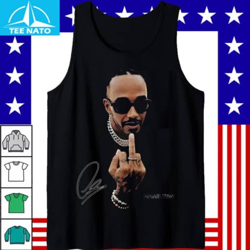 Lewis Hamilton Middle Finger Shirt - Image 4