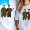 Liam and Noel Gallagher White Concer Shirt