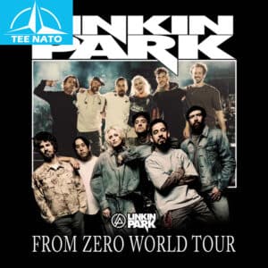 Linkin Park From Zero World Tour Band Concert Shirt
