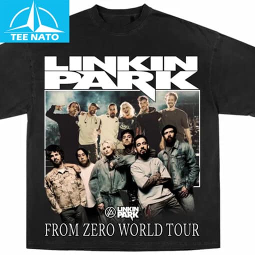 Linkin Park From Zero World Tour Band Concert Shirt - Image 3