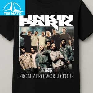 Linkin Park From Zero World Tour Band Concert Shirt2
