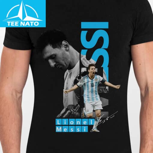 Lionel Messi Football Bootleg Shirt - Image 3