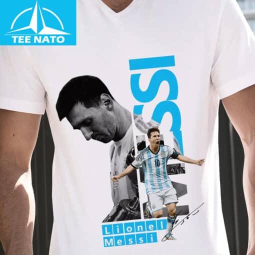 Lionel Messi Football Bootleg Shirt - Image 4