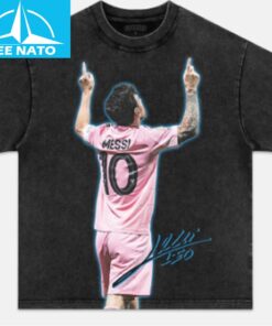 Lionel Messi Inter Miami Goal Celebration Shirt3