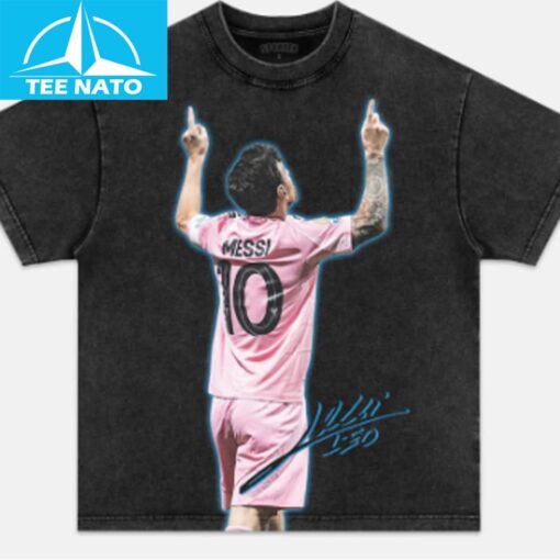 Lionel Messi Inter Miami Goal Celebration Shirt - Image 4