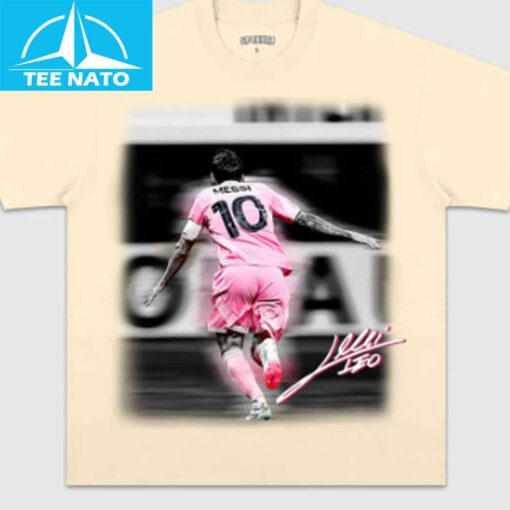 Lionel Messi Inter Miami Pink Jersey Shirt - Image 3