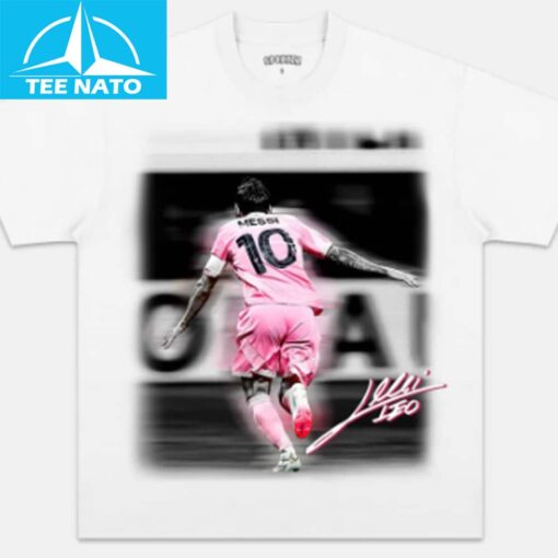 Lionel Messi Inter Miami Pink Jersey Shirt - Image 4