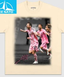 Lionel Messi Inter Miami Team Goal Celebration Shirt1
