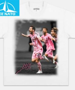 Lionel Messi Inter Miami Team Goal Celebration Shirt2
