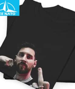 Lionel Messi Middle Finger Shirt1
