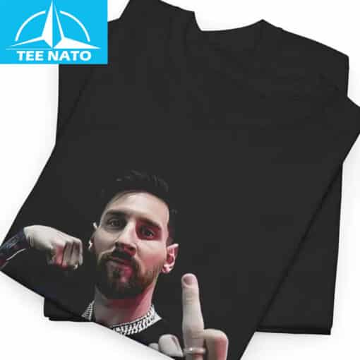 Lionel Messi Middle Finger Shirt - Image 3