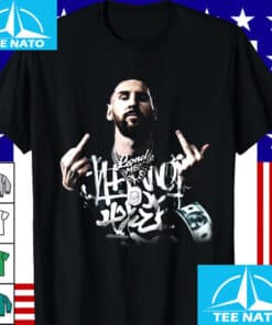 Lionel Messi Middle Fingers Money Shirt