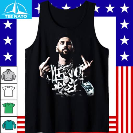 Lionel Messi Middle Fingers Money Shirt - Image 3